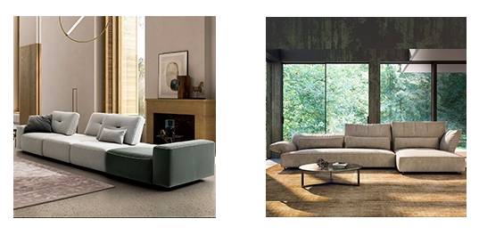luxus design kanapé